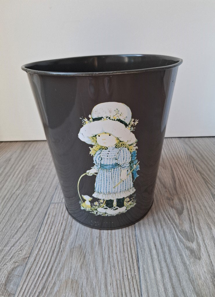 Vintage Prullenmand van Sarah Kay / Holly Hobbie - 1974, Enlèvement ou Envoi, Maison et Meubles