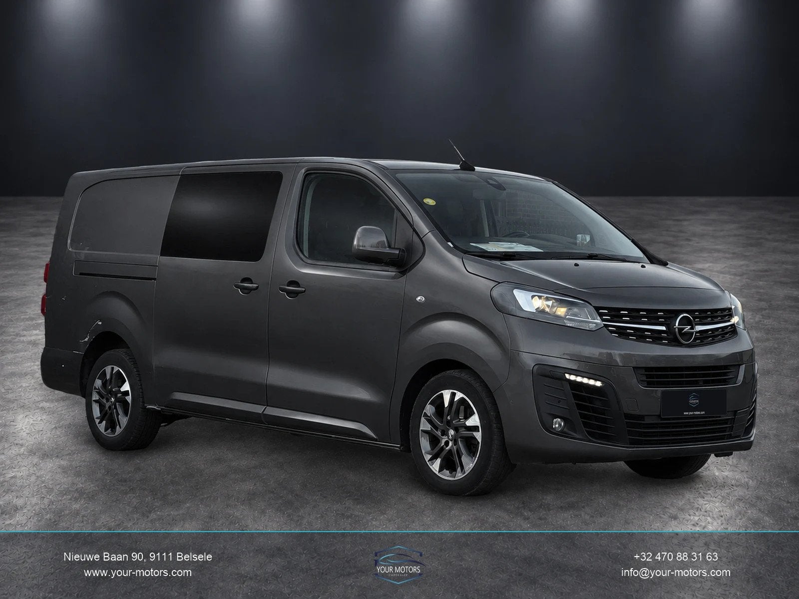 Opel Vivaro 2.0 L3 Dubbelcabine Automaat, Automaat, Stof, Gebruikt, Euro 6