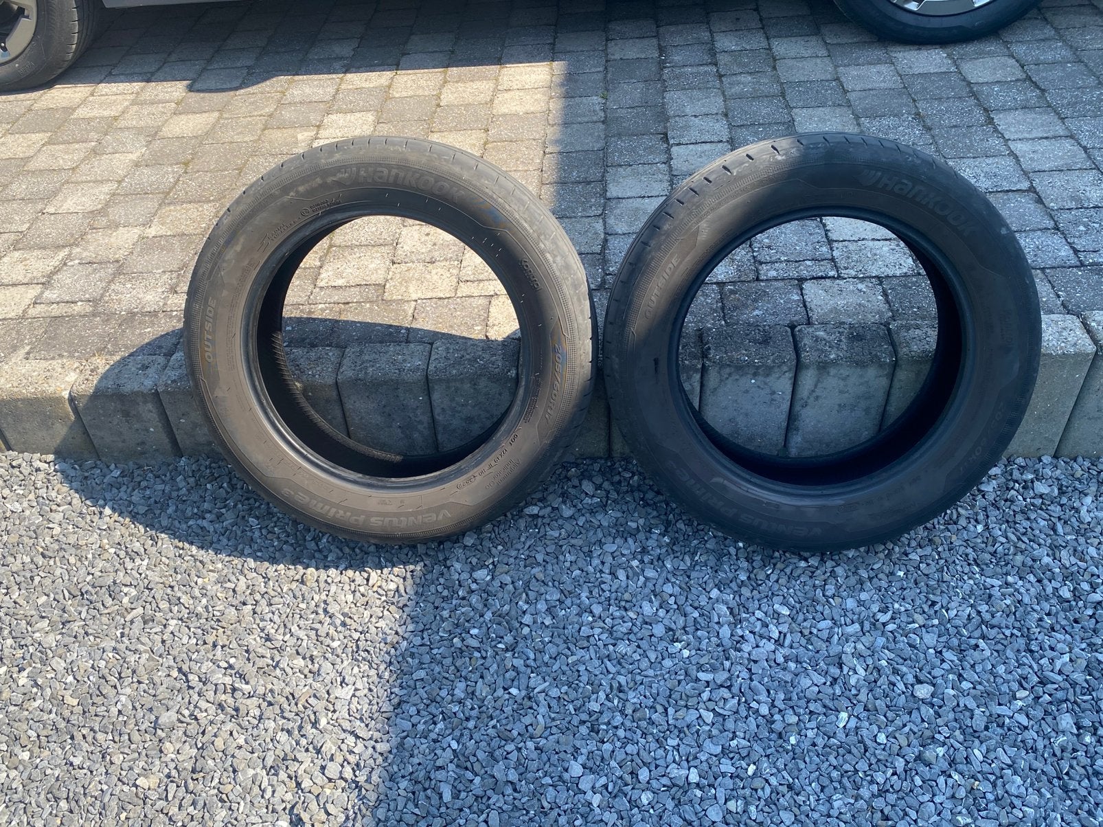 2 pneus été Hankook 205/60R17 97W, Enlèvement, Pneus été, Pneu(s)