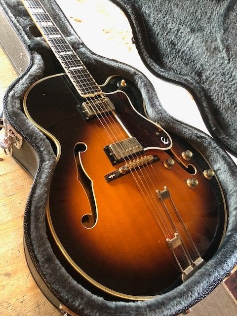 1984 Epiphone Emperor F Matsumoku Factory, Musique & Instruments, Instruments à corde | Guitares | Électriques, Enlèvement, Utilisé