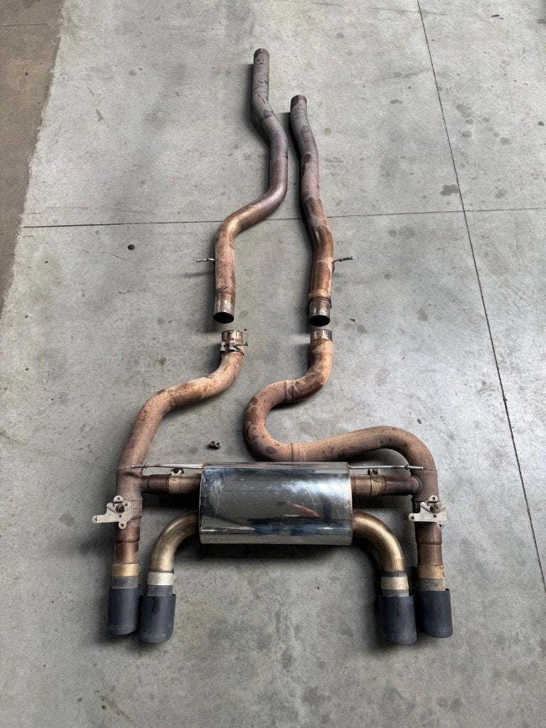 BMW M2C milltek OPF back, Auto-onderdelen, Ophalen of Verzenden, Gebruikt, BMW