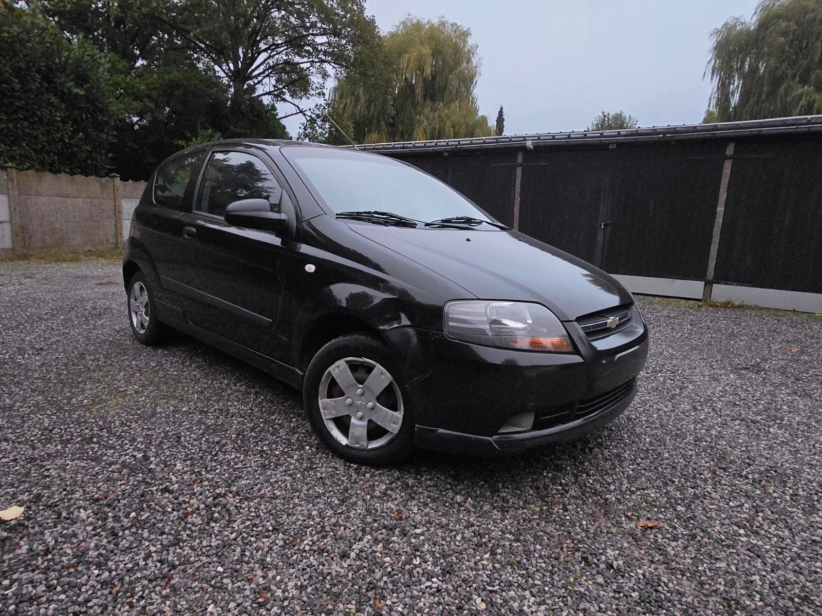 weinig km auto te koop, Auto's, Voorwielaandrijving, Dealer onderhouden, Kalos, Leder en Stof