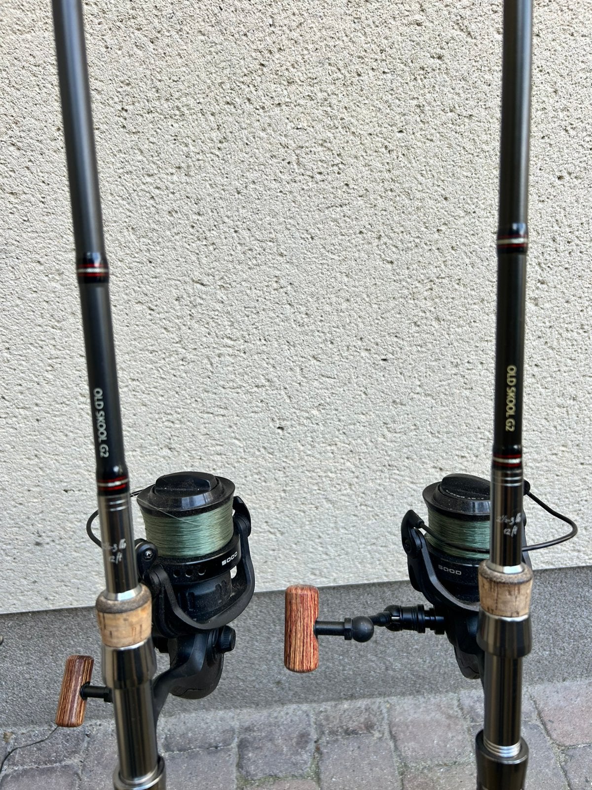 Complete karperset – 4 hengels, 2 molens, bedchair & stoel, Sports nautiques & Bateaux, Enlèvement, Utilisé, Ensemble complet