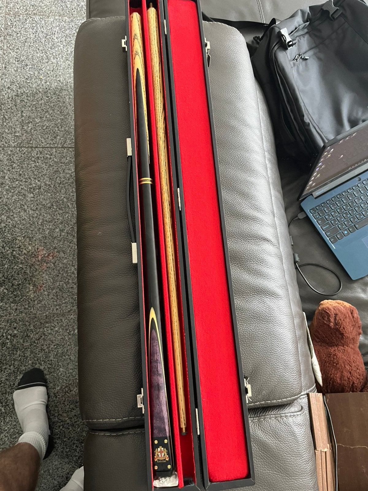 Snooker Keu BCE Heritage! Custom!, Sport en Fitness, Biljarten en Poolen, Zo goed als nieuw, Ophalen of Verzenden