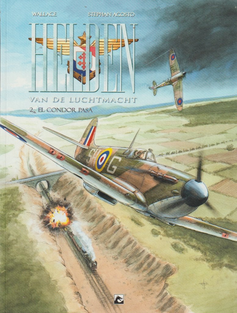 Strips : Helden van de luchtmacht., Boeken, Stripverhalen, Verzenden