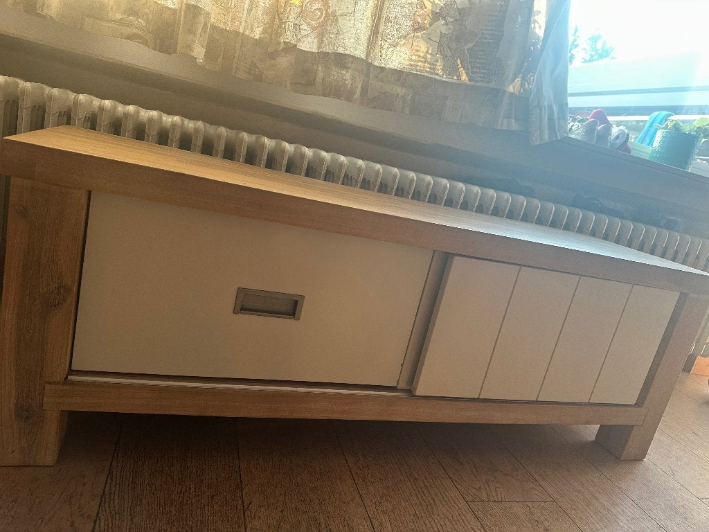 Landelijke tv kast, Huis en Inrichting, Ophalen, Gebruikt, 100 tot 150 cm, Landelijk