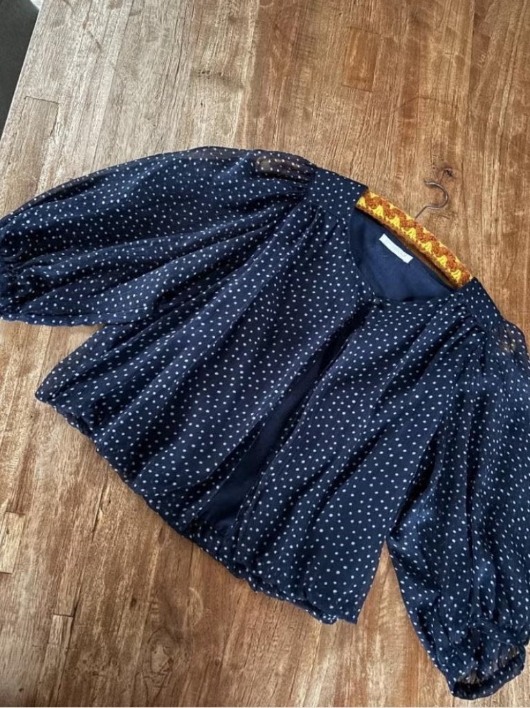 Bolero vintage maat 40, Kleding | Dames, Ophalen of Verzenden, Zo goed als nieuw, Maat 38/40 (M), Blauw