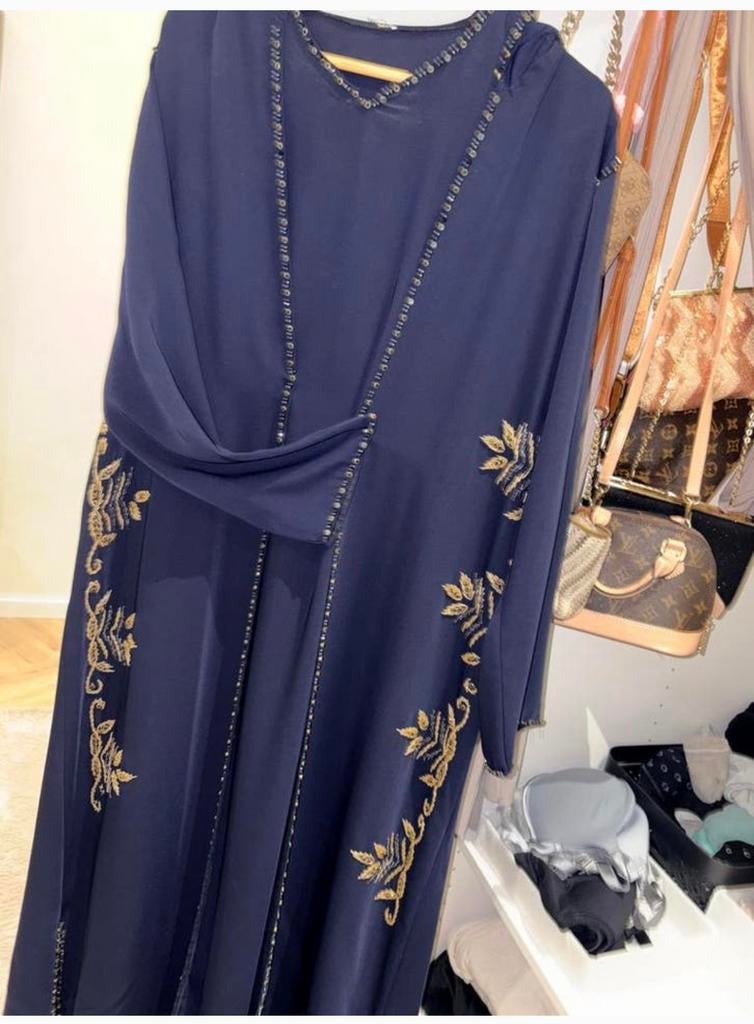Kaftan/ jelaba marokkaanse jurk, Ophalen of Verzenden, Zo goed als nieuw, Maat 38/40 (M)