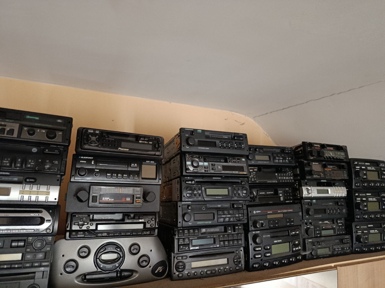 Diversen autoradio's voor old/youngtimers, CD en Cassette, Ophalen