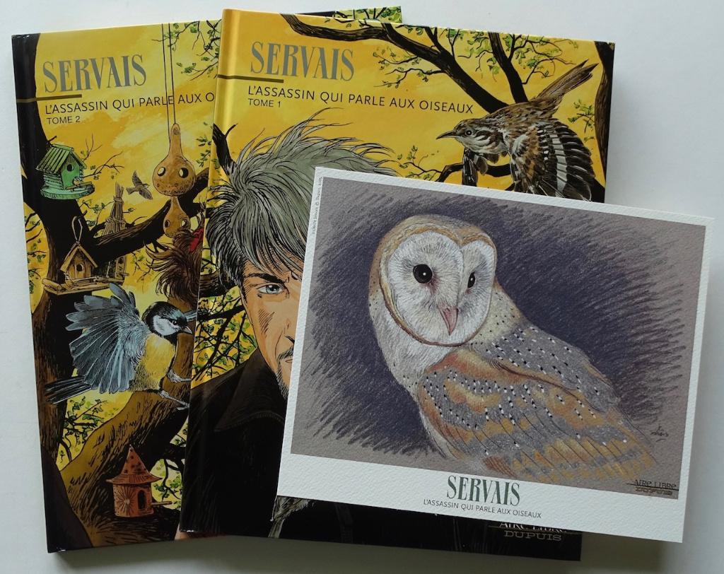 JC Servais L' assassin qui parle aux oiseaux T1 + T2, Livres, Enlèvement, Comme neuf, J-C. Servais