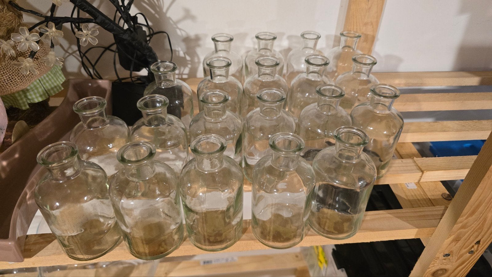 vaasjes voor decoratie, Neuf, Transparent, Verre, Enlèvement