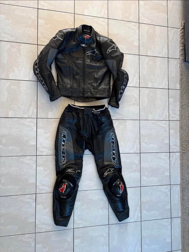 Combi T52 alpinestars 2 pièces, Motos, Enlèvement