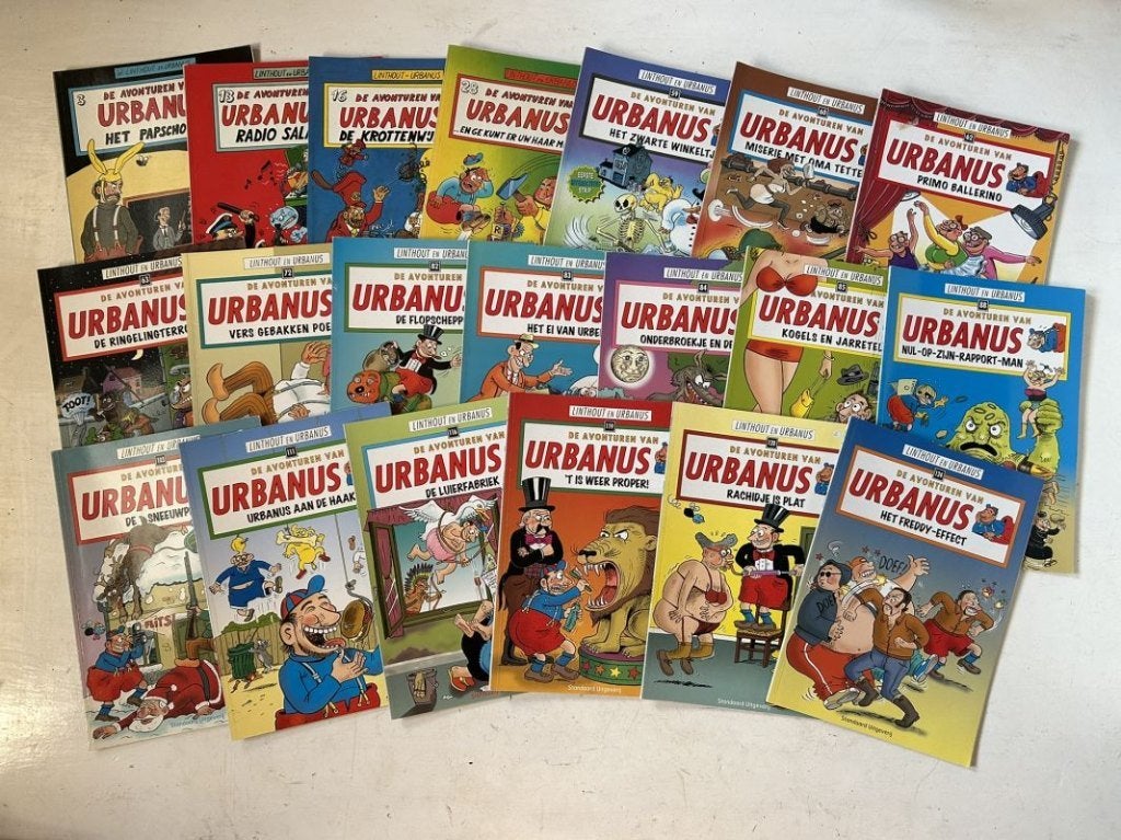 Urbanus strips, Boeken, Stripverhalen, Meerdere stripboeken, Ophalen of Verzenden, Gelezen