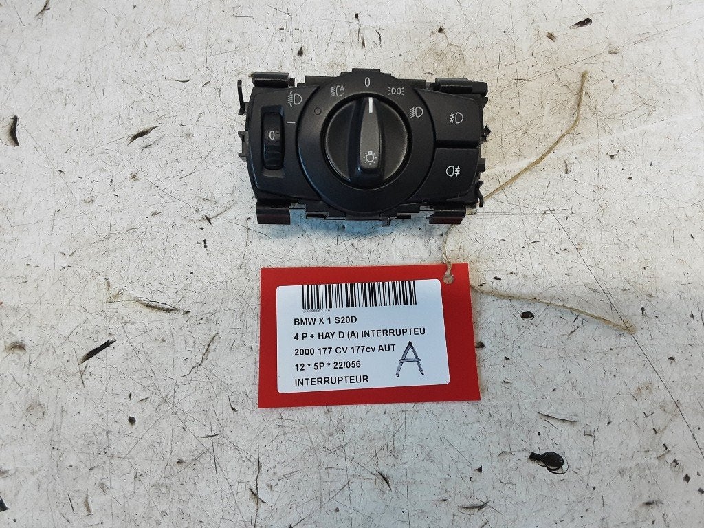 COMMUTATEUR BMW X1 (E84) (01-2009/06-2015) (33600101), Mevr. I. Hauben, Utilisé, BMW, Rue de l'Espoir 34 34
4030  GRIVEGNÉE, BE