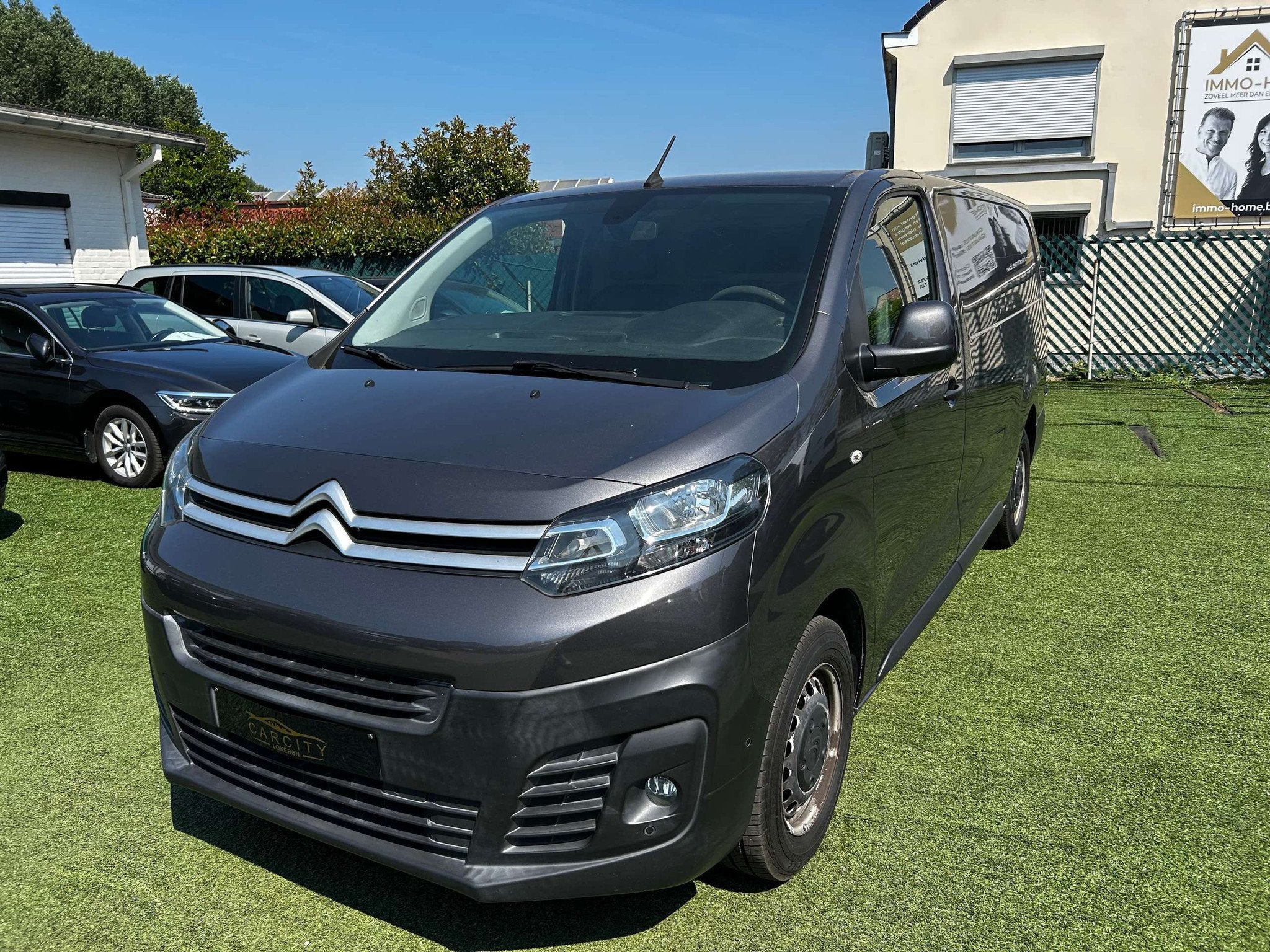 Citroën Jumpy 2.0 HDI  L3 H1  GPSCAMERATREKHAAKEU, Auto's, Bestelwagens en Lichte vracht, 122 pk, 4 cilinders, Citroën, Leder