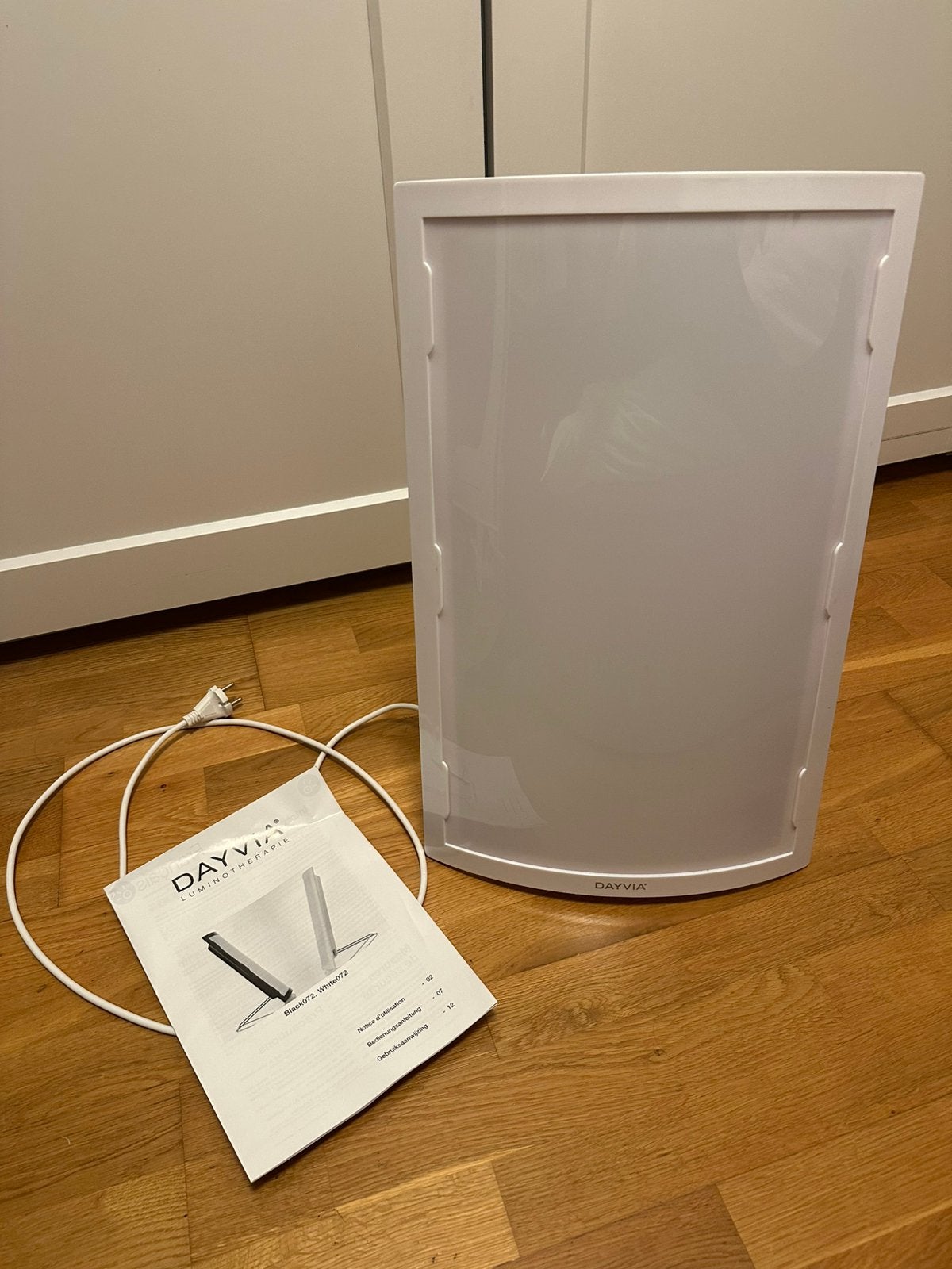 Lampe de luminothérapie DAYVIA White 072 – avec notice, Enlèvement ou Envoi, Comme neuf, Autres types