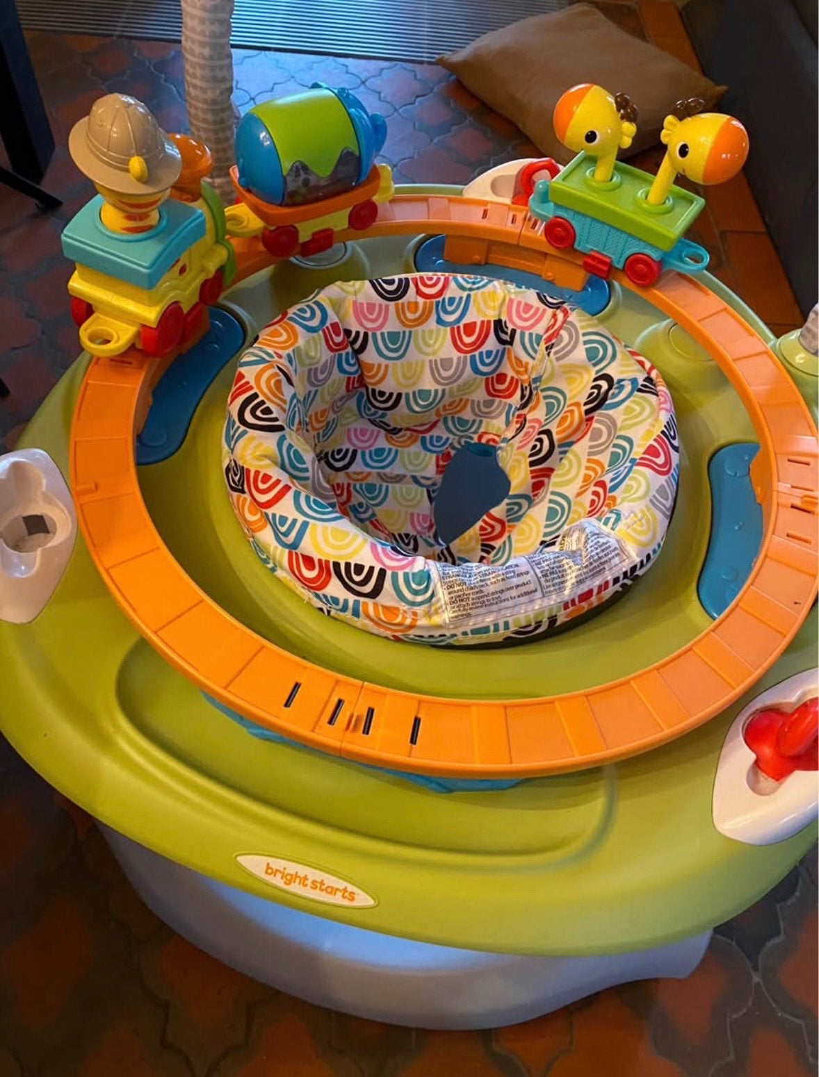 Babyjumper bright starts, Enfants & Bébés, Jouets | Jouets de bébé, Enlèvement, Utilisé, Baby Gym