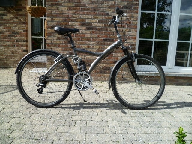 Vélo Btwin Original 700 tout-chemin 21’’, Vélos & Vélomoteurs, Autres marques, Frein sur jante, 57 à 61 cm, Enlèvement