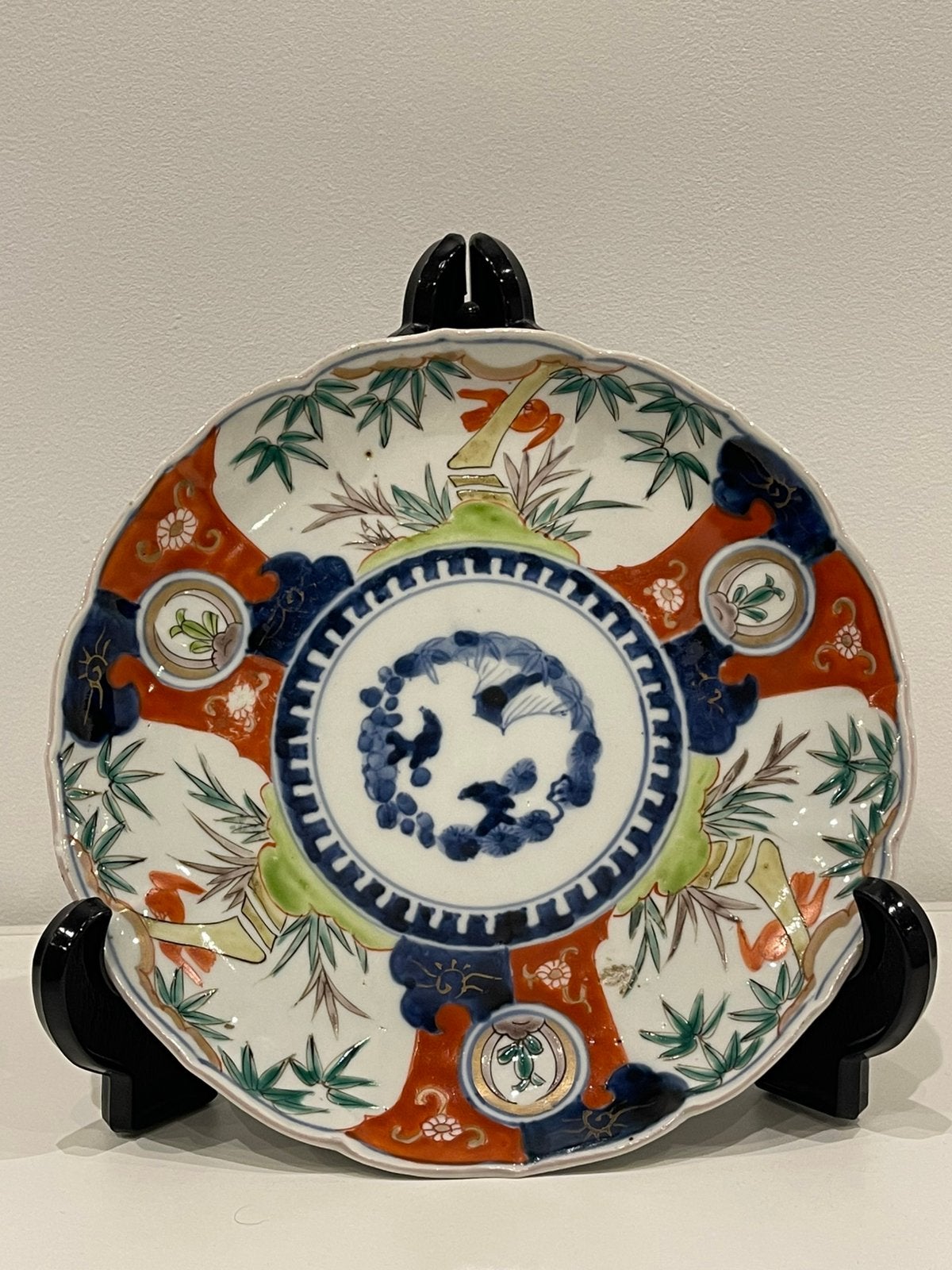 Imari porseleinen bord, Antiek en Kunst, Ophalen of Verzenden