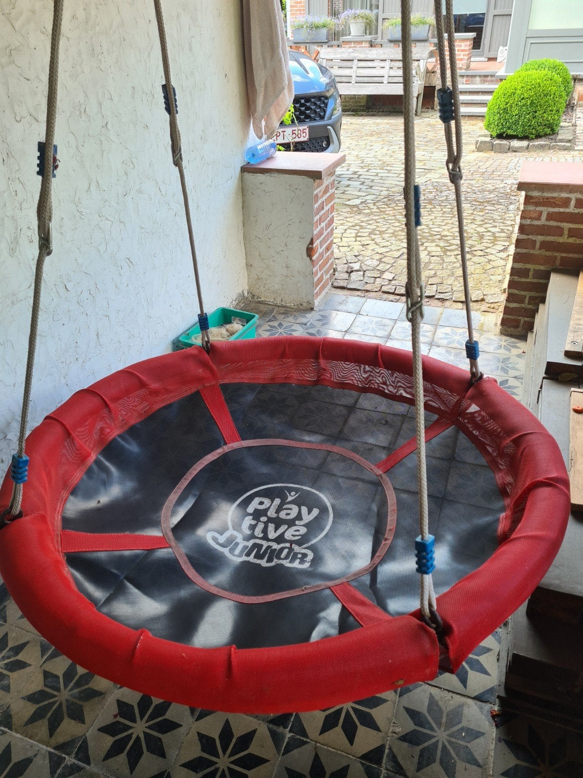 Nestschommel , doorsnede 112 cm, Kinderen en Baby's, Speelgoed | Buiten | Speeltoestellen, Ophalen