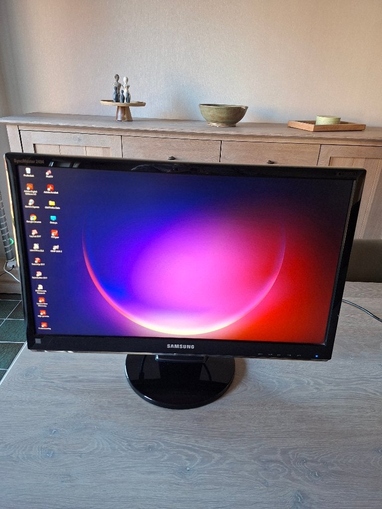 Samsung 24 inch, Ophalen, Gebruikt, Ingebouwde speakers, Samsung