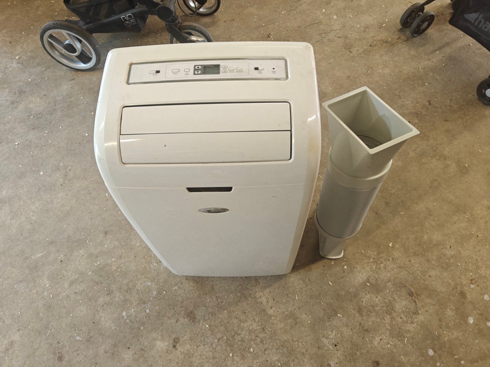 Mobiele airco, Ophalen, Mobiele airco