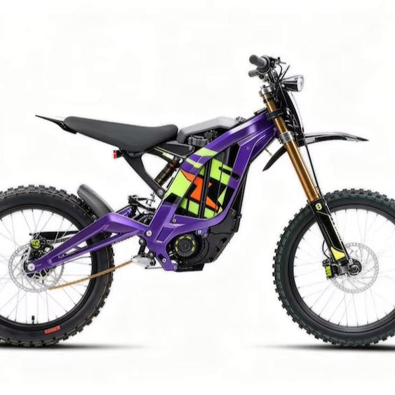 Gloenieuw Paarse surron lightbee voor off road, Enlèvement