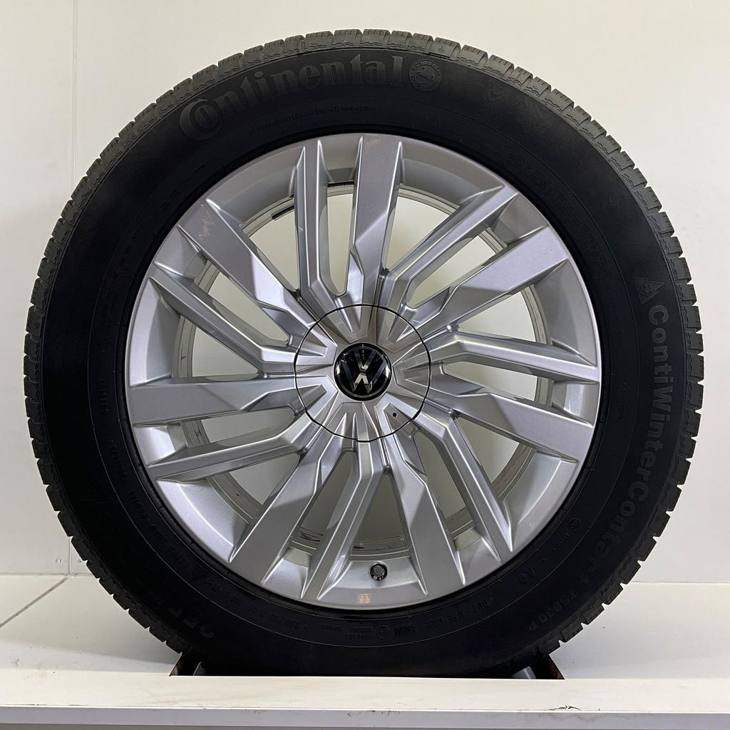 VOLKSWAGEN TOUAREG VELGEN SET WINTERBANDEN 19 INCH, Auto-onderdelen, Banden en Velgen, 19 inch, Gebruikt, 255 mm, -