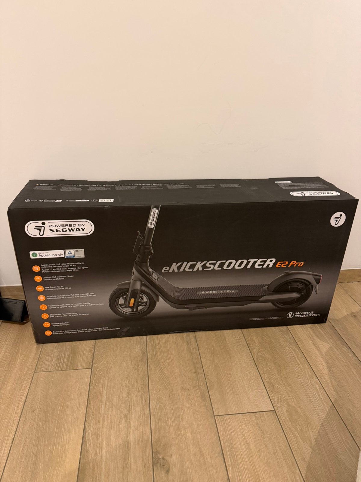 Segway Ninebot E2 Pro nieuw, nooit gebruikt, Ophalen of Verzenden, Nieuw