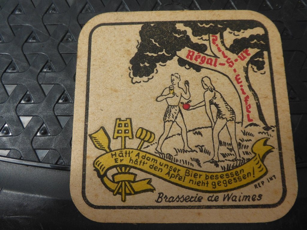 sous bock pils eifel brasserie de waimes, Verzamelen, Ophalen of Verzenden, Gebruikt, Viltje(s)