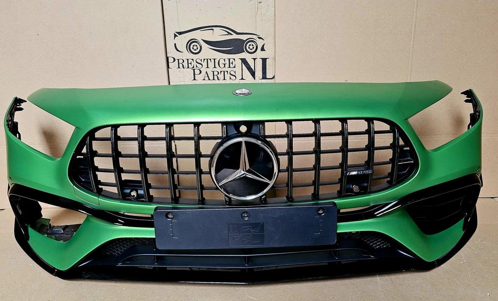Mercedes W177 A KLASSE A45 A45S AMG AERODYNAMIK VOORBUMPER, Gebruikt, -, Voor, Ophalen of Verzenden