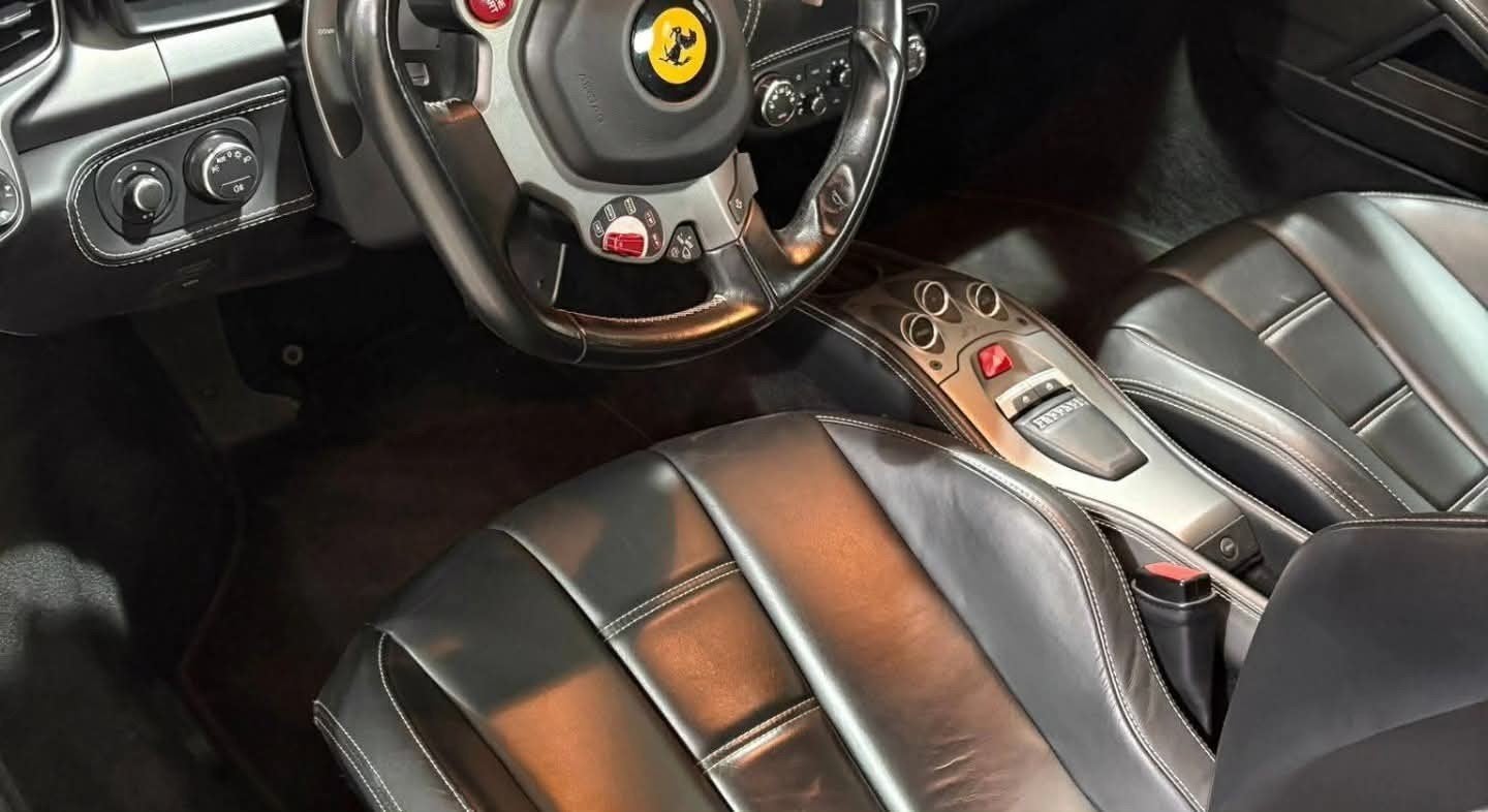 PRACHTIGE FERRARI 458I ITALIA TRADE TE KOOP, Auto's, Automaat, Zwart, Particulier, Onderhoudsboekje