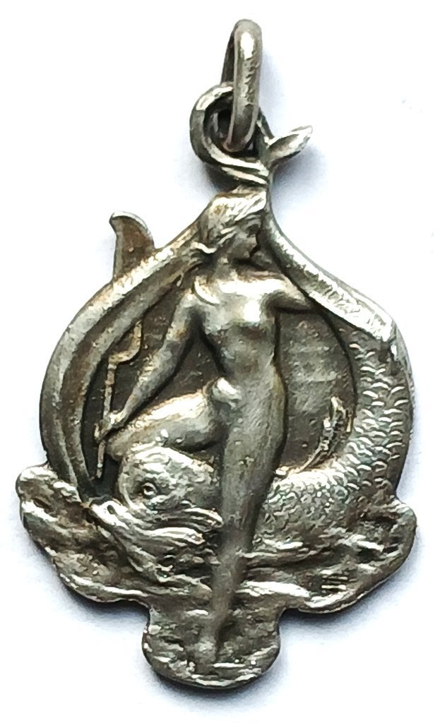 medaille zilver NAMUR 1932 Royal Club Nautique Sambre  Meuse, Ophalen of Verzenden, Zilver