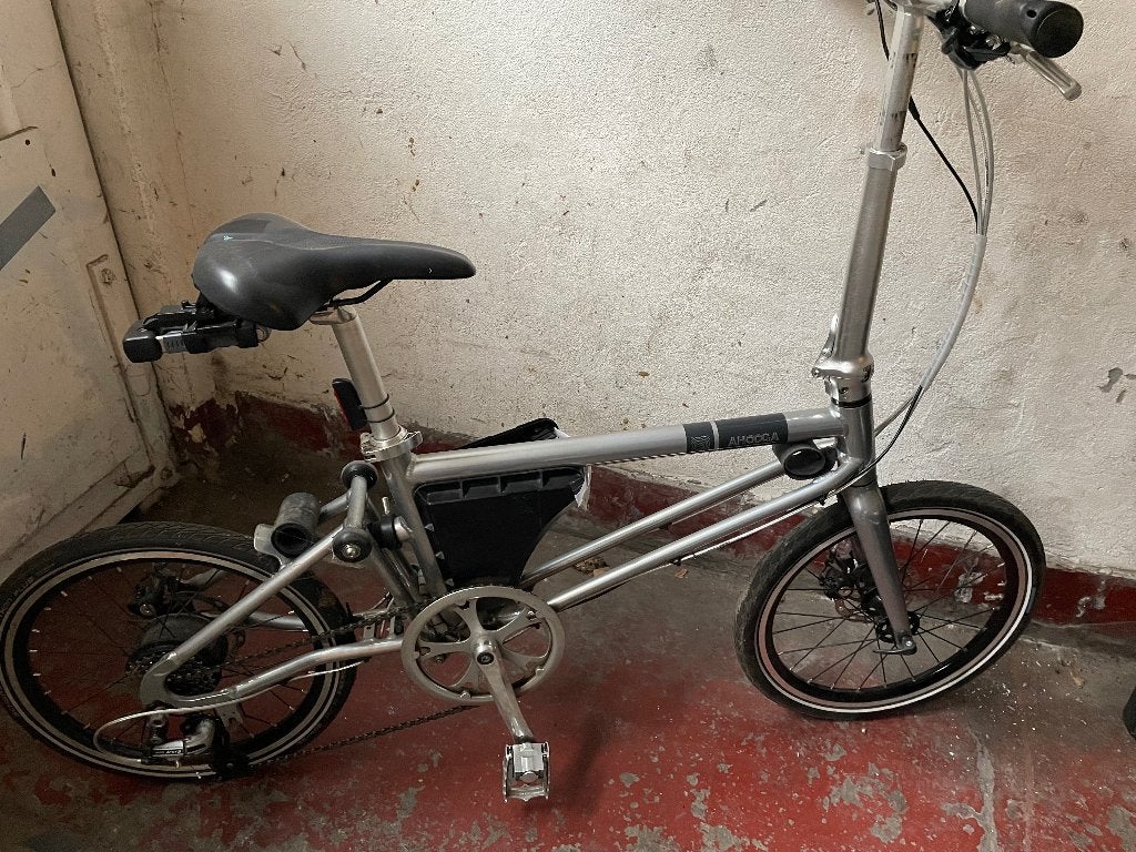 Vélo pliable Ahooga, Autres marques, Enlèvement, Utilisé, Totalement pliable