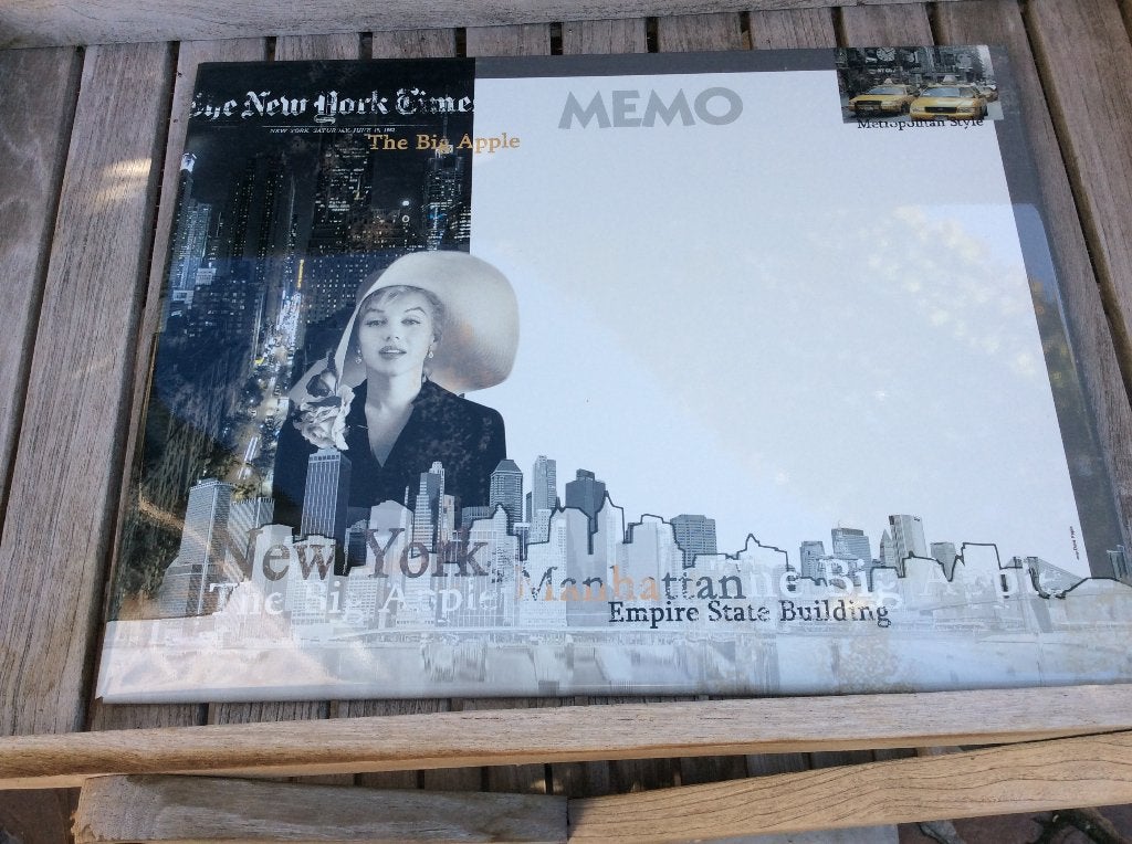 AMERIKA : NEW YORK NIEUW MAGNEETBORD, Diversen, Schoolborden, Ophalen of Verzenden, Nieuw