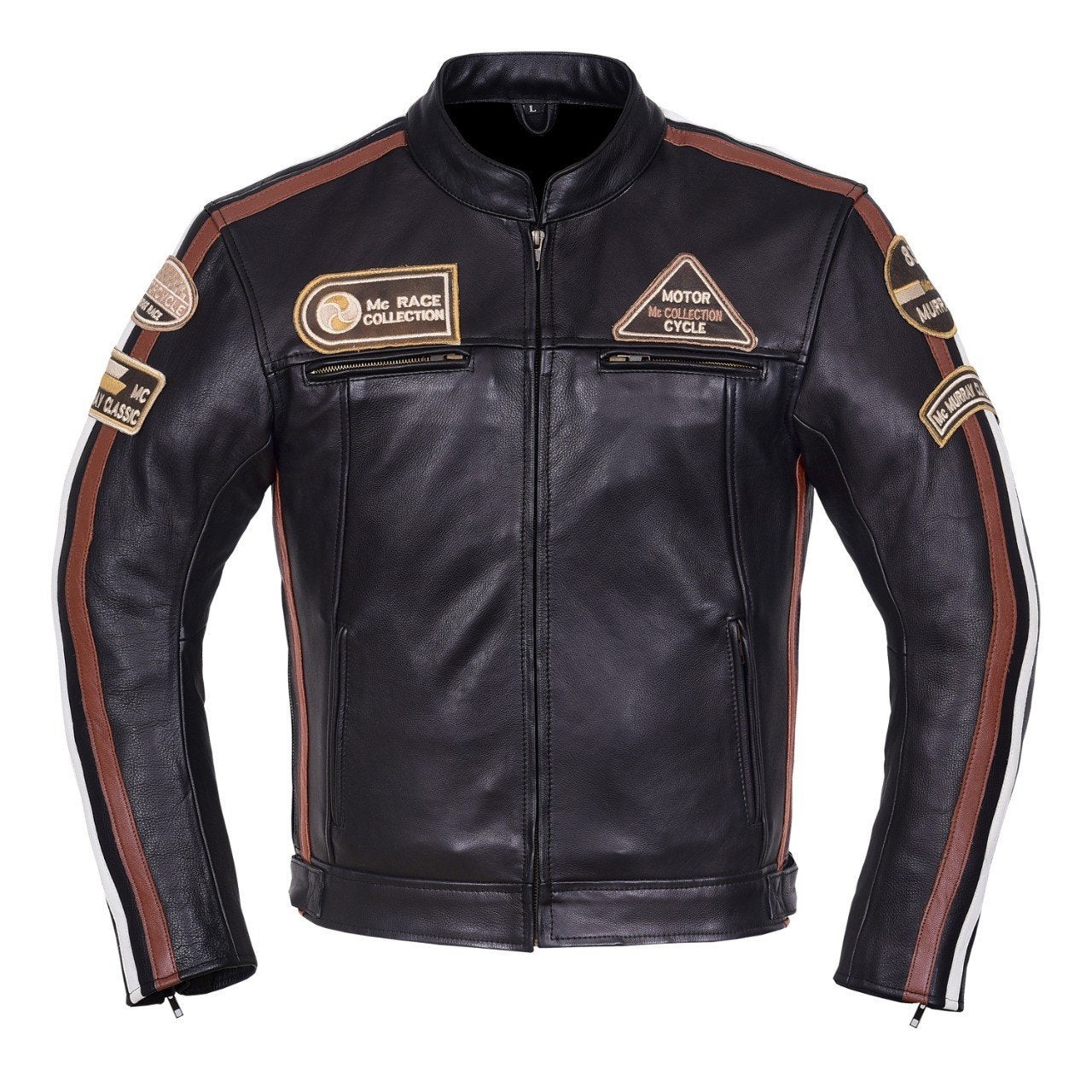 veste de Moto en cuir neuf CE protecteurs, Envoi, Neuf, avec ticket, Manteau | cuir