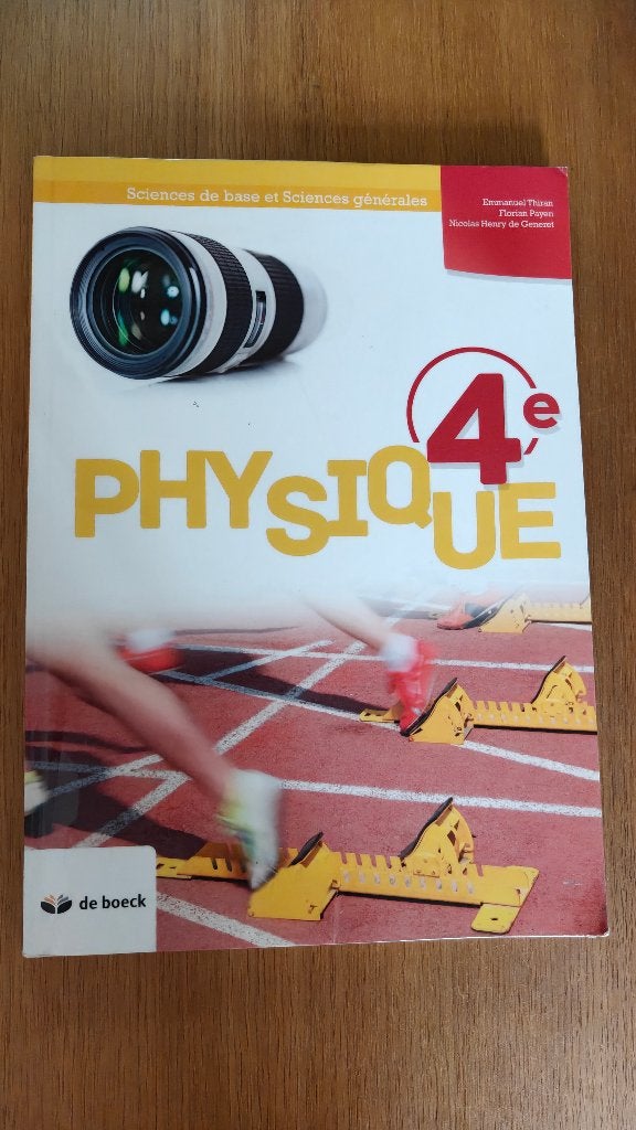 Physique 4ème, Boeken, Schoolboeken, Ophalen, ASO, Natuurkunde, Zo goed als nieuw