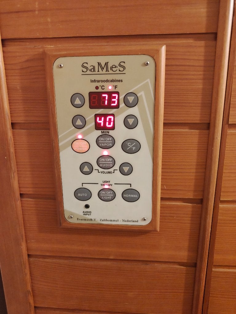 Infrarood cabine, Ophalen, Zo goed als nieuw, Infrarood, Complete sauna
