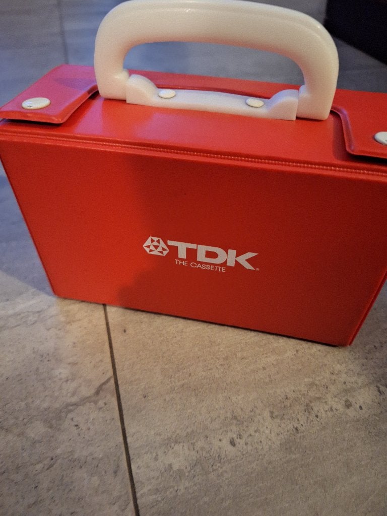 vintage Maxell cassettebandjes in TDK-Box, Enlèvement