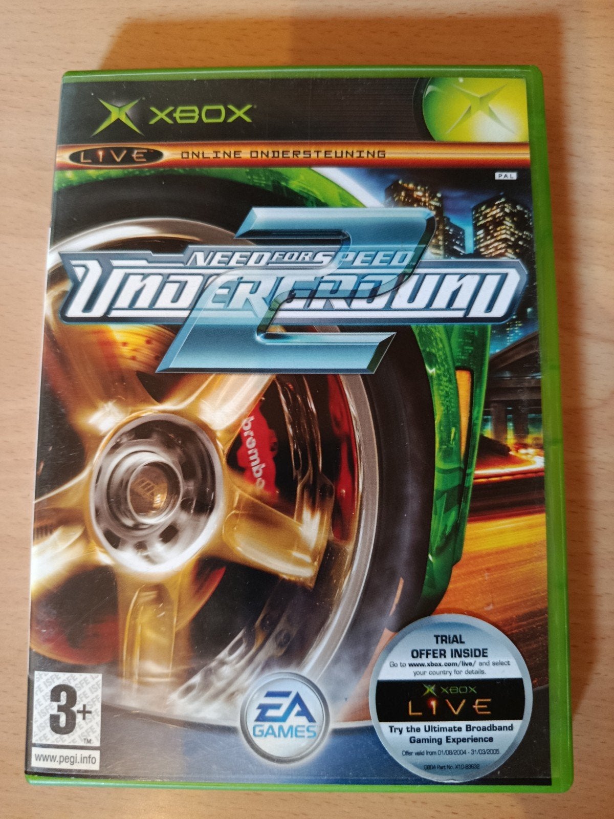 Need for Speed Underground 2 original Xbox game, Games en Spelcomputers, Ophalen of Verzenden