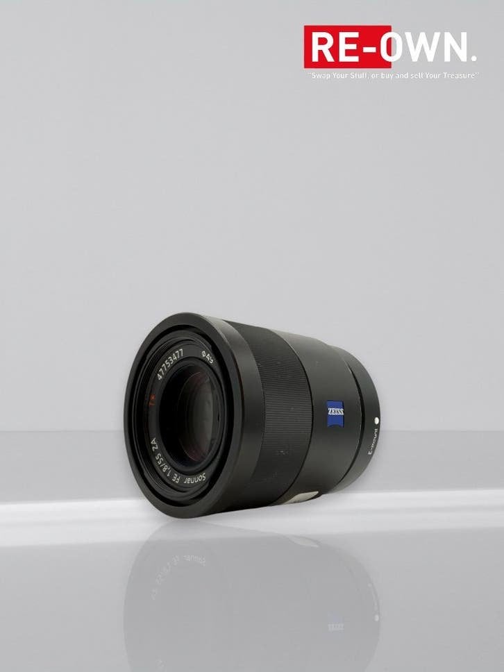 SONY FE 55MM F/1.8 ZA ZEISS SONNAR T* | TOPSTAAT | GARANTIE, ., Monture Sony E, Lentille standard, Comme neuf