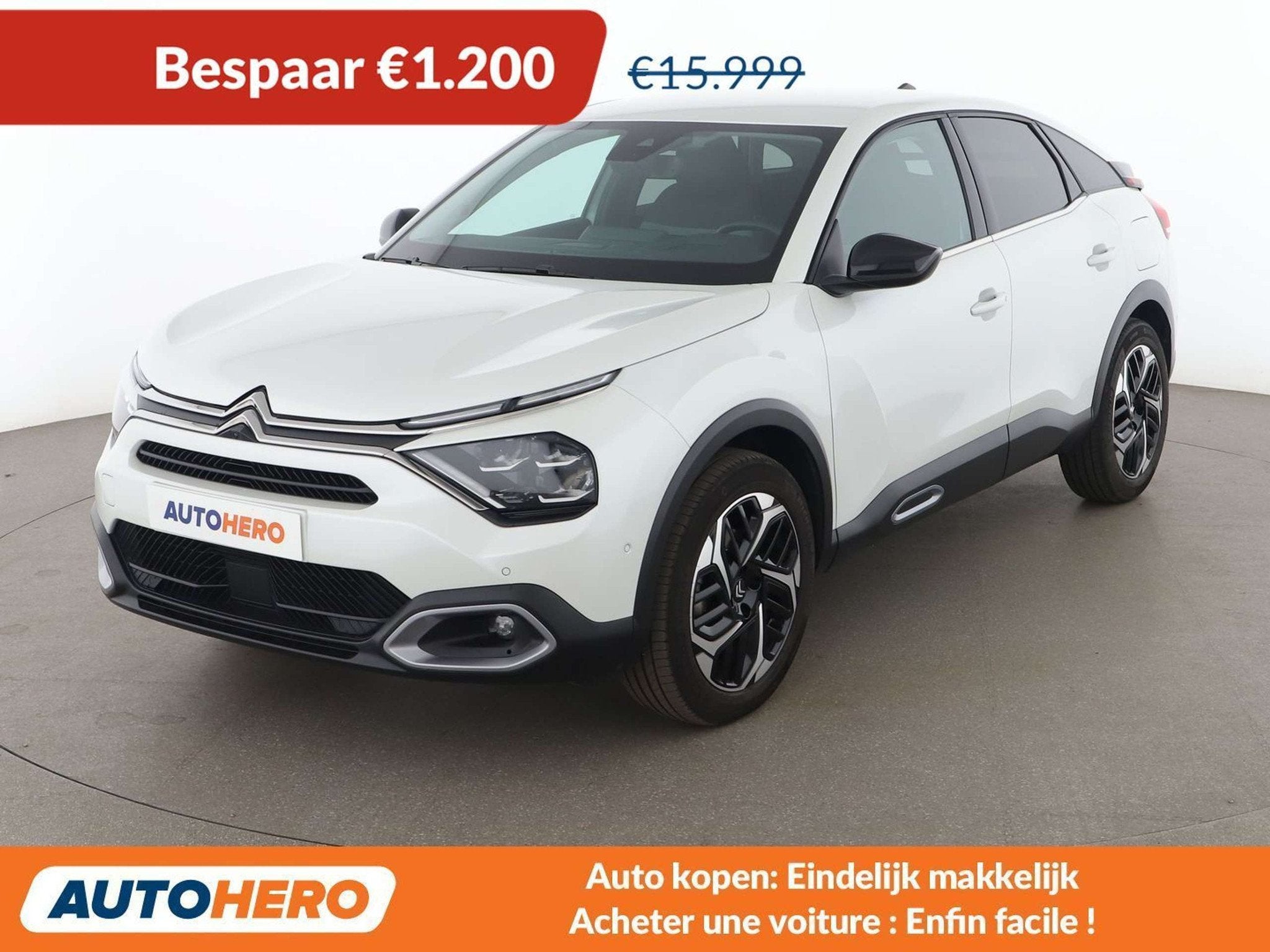 Citroën C4 1.2 PureTech Max (bj 2024), Auto's, Geheel digitaal combi-instrument, Stof, Gebruikt, 1199 cc
