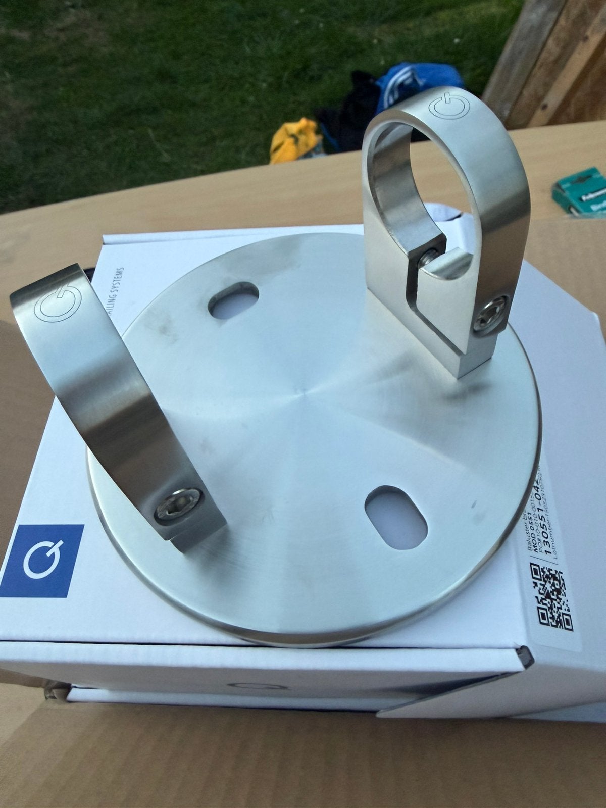 Leuning houders, Ophalen, Nieuw, Overige typen, Inox