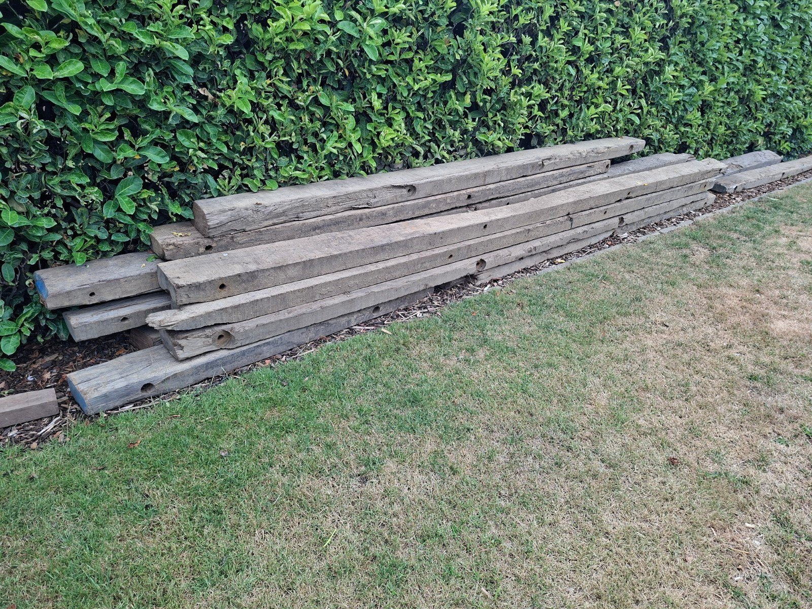 Azobe hardhout balken - diverse maten, Ophalen of Verzenden, Balken, Hardhout