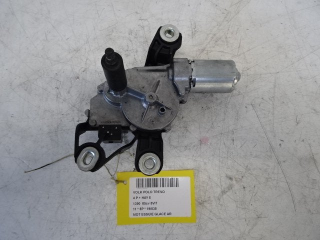 RUITENWISSERMOTOR ACHTER Polo V (6R) (5K6955711B), Gebruikt, Volkswagen
