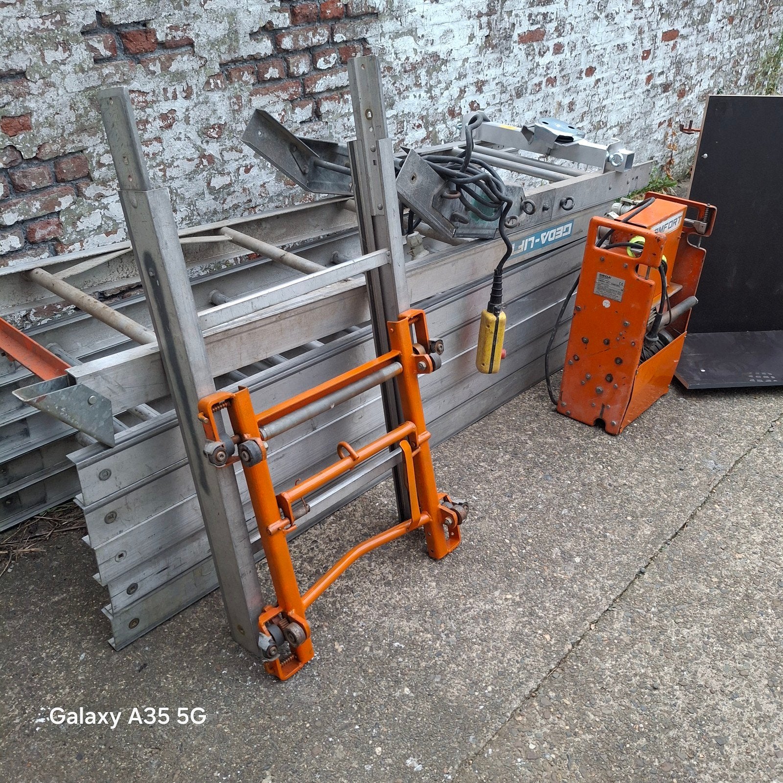 Monte charge GEDA COMFORT 14m, Bricolage & Construction, Enlèvement ou Envoi