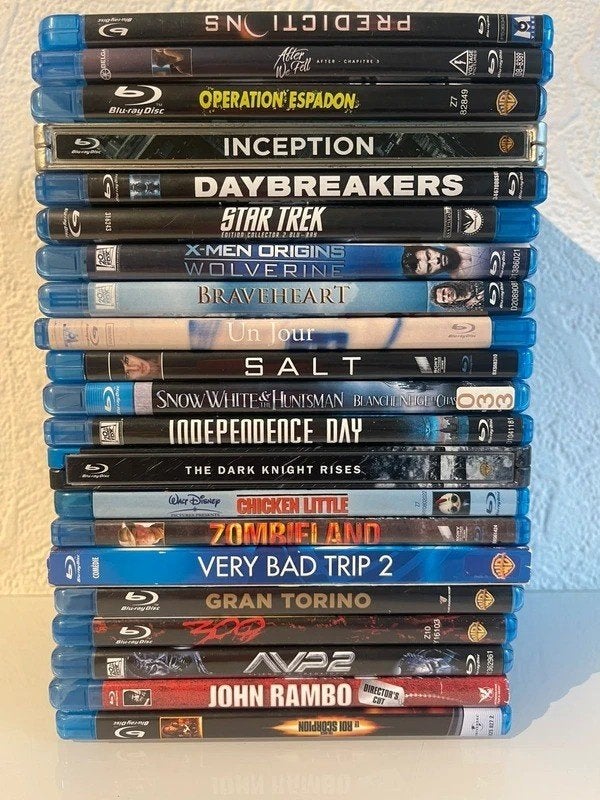 Blu-ray lot de 21 ( 1 ), Ophalen, Zo goed als nieuw, Frans, Blu-ray