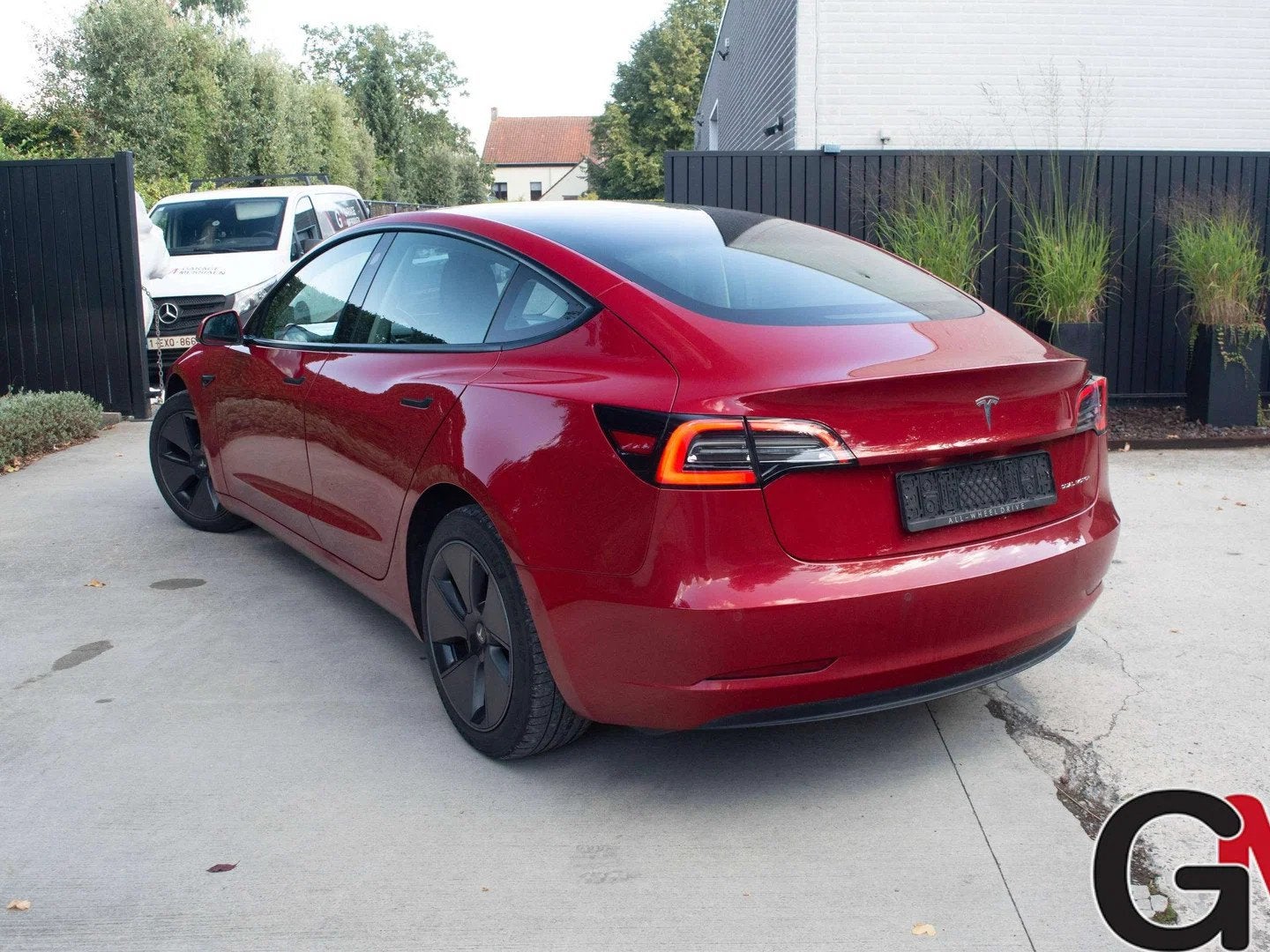 Tesla Model 3 Model 3 78 kWh AWD Long Range Dual Motor (366k, Auto's, Tesla, Automaat, Gebruikt, Zwart, Leder