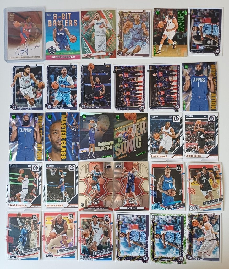 NBA cards Los Angeles Clippers, Ophalen, Nieuw, Meerdere plaatjes