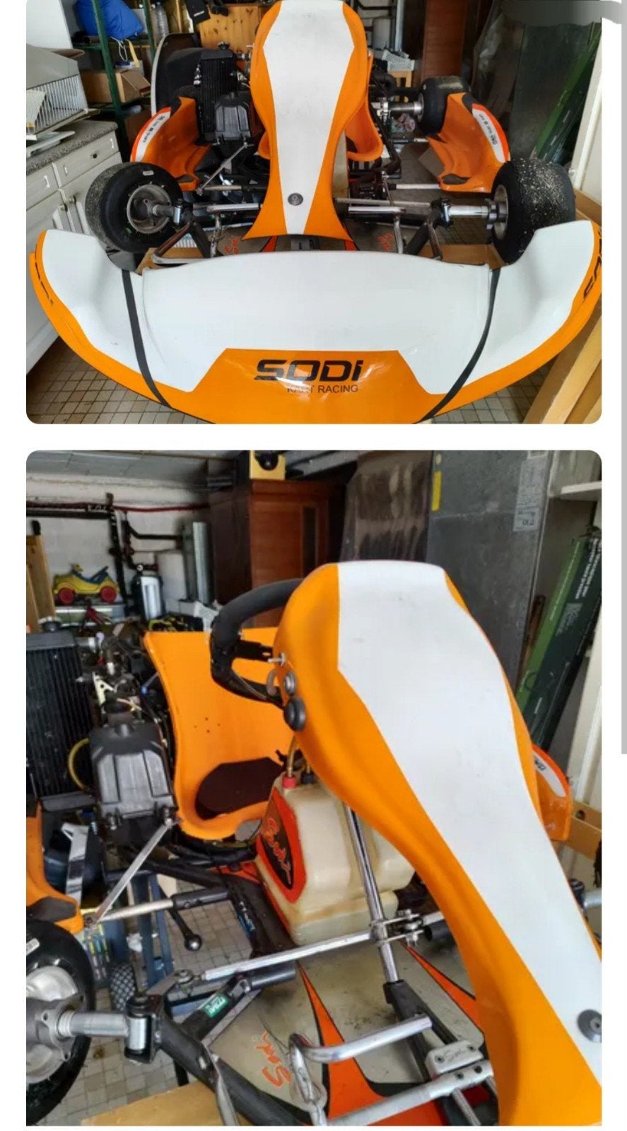 echange karting sodikart de compétition marque française